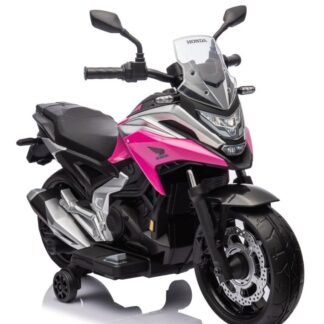 VENTA Moto eléctrica niños de 2 a 5 años, 12v, HONDA, ROSA-PINK - INDA383-RA-TR2306.CHAP